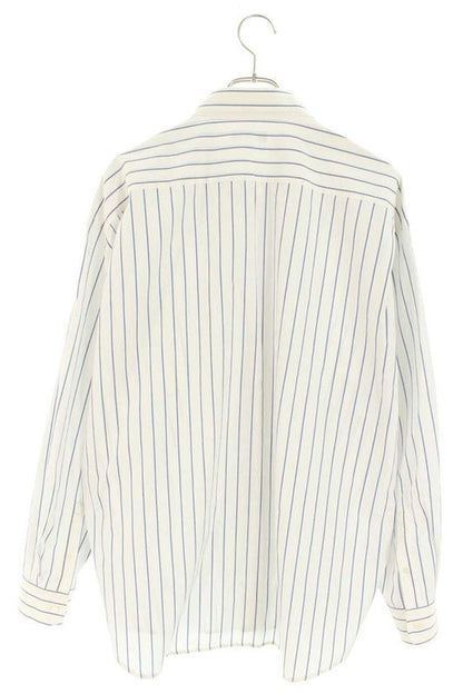Balenciaga 534326 Tbm13 Striped Long Sleeve Shirt Men 37