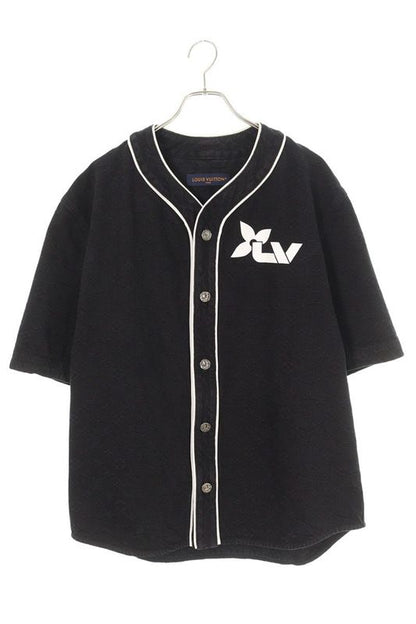 Louis Vuitton 23AW Rm232m UZD Hps12w Monogram Short Sleeve Denim Short Sleeve