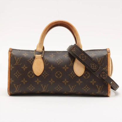 Louis Vuitton Monogram Popincourt M40009 Leather 2WAY Handbag Crossbody