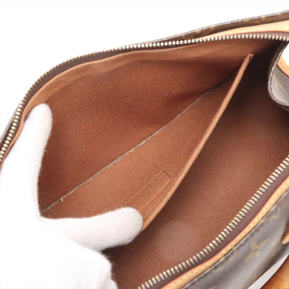 Louis Vuitton Monogram Popincourt M40009 Leather 2WAY Handbag Crossbody