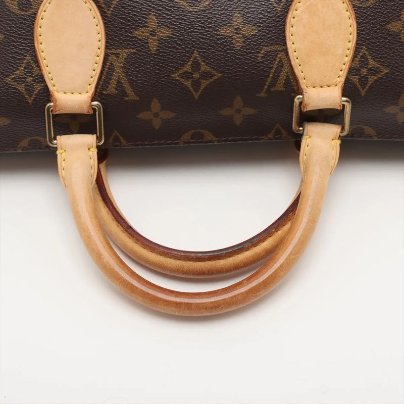Louis Vuitton Monogram Popincourt M40009 Leather 2WAY Handbag Crossbody