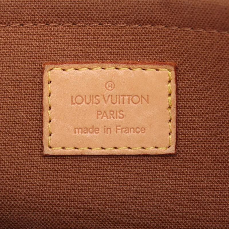 Louis Vuitton Monogram Popincourt M40009 Leather 2WAY Handbag Crossbody