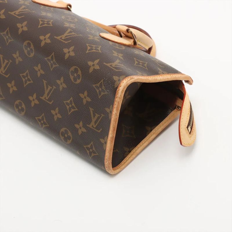 Louis Vuitton Monogram Popincourt M40009 Leather 2WAY Handbag Crossbody