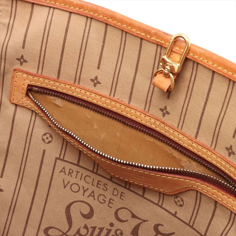 Louis Vuitton Monogram Neverfull MM M40156 Leather Tote Bag Shoulder Commuter