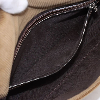 Fendi Mamma Bucket Corduroy One Shoulder Bag Shoulder Hand Brown Women's MMM