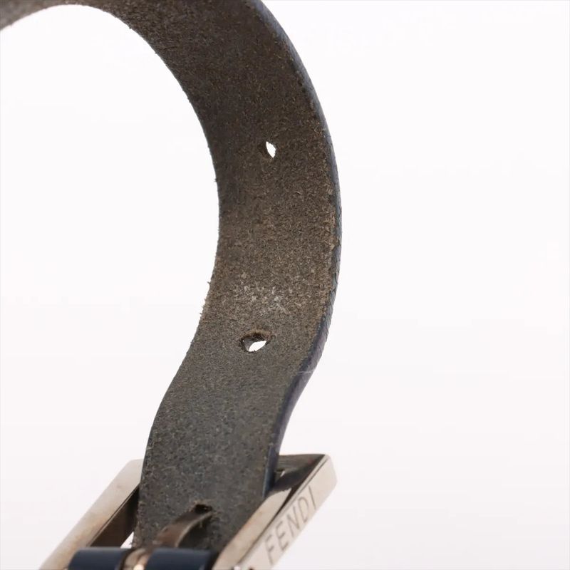 Fendi Zucchino Mamma Bucket Leather One Shoulder Bag Shoulder Hand Genuine