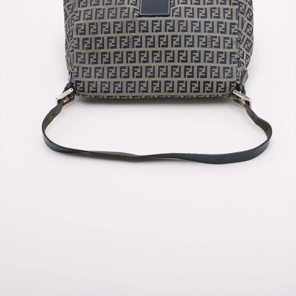 Fendi Zucchino Mamma Bucket Leather One Shoulder Bag Shoulder Hand Genuine