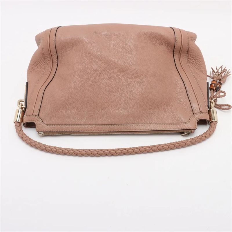 Gucci Bamboo Bella Hobo 269949 Leather Shoulder Bag Shoulder Hand Genuine