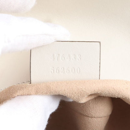 Polar Gucci GG Marmont Apple Chain Shoulder 476433 Leather Bag Crossbody Women