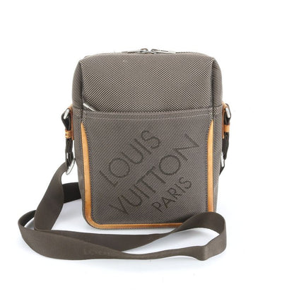 Louis Vuitton Damier Jean Citadin M93040 Leather Shoulder Bag Crossbody