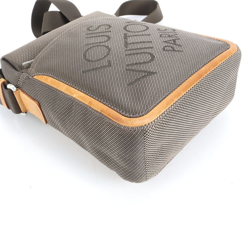 Louis Vuitton Damier Jean Citadin M93040 Leather Shoulder Bag Crossbody