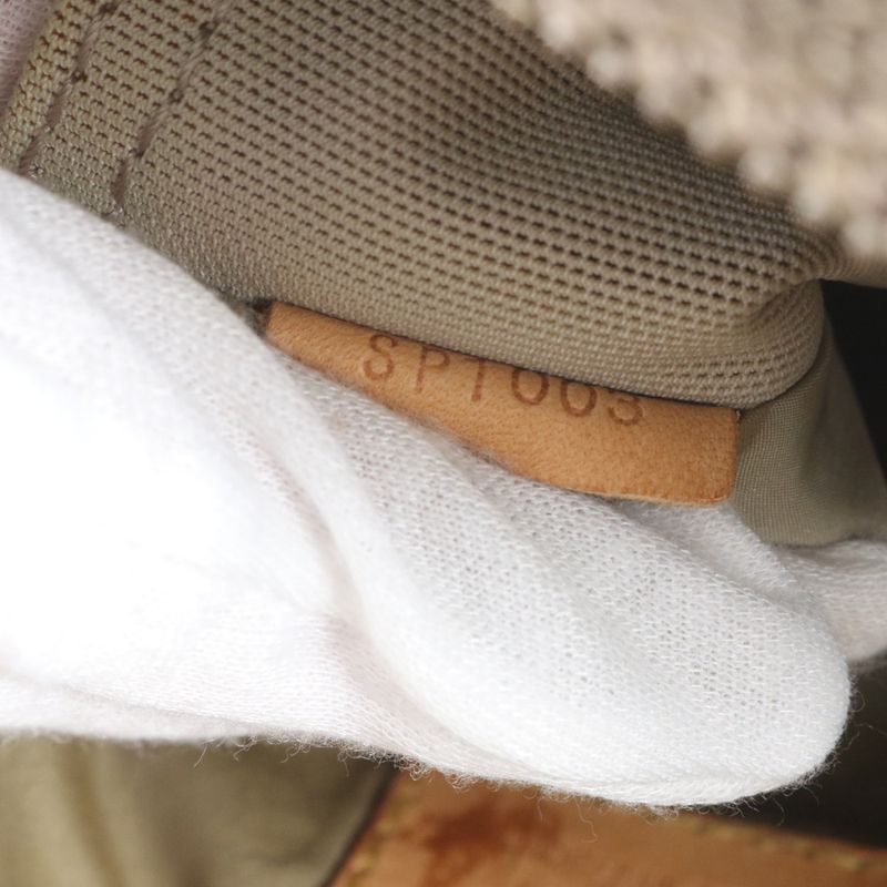 Louis Vuitton Damier Jean Citadin M93040 Leather Shoulder Bag Crossbody