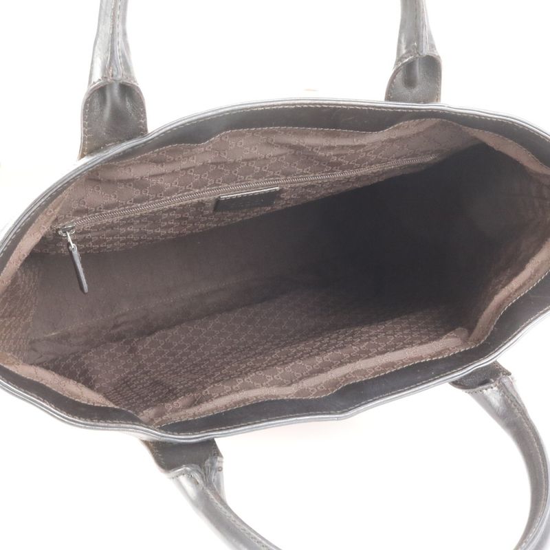 Polar Gucci Sherry Line 002 1121 Leather Canvas Tote Bag Business Commute A4