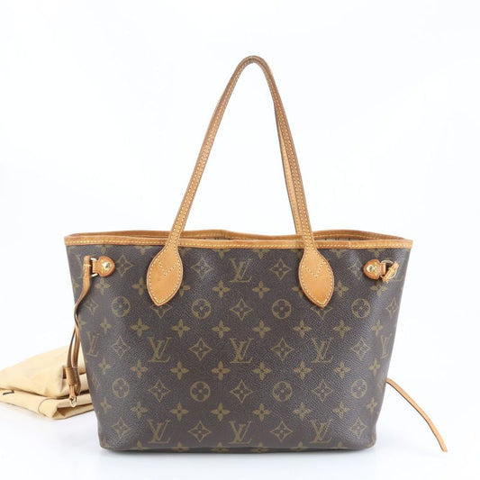 Polar Louis Vuitton Monogram Neverfull PM M40155 Leather Tote Bag Shoulder Hand