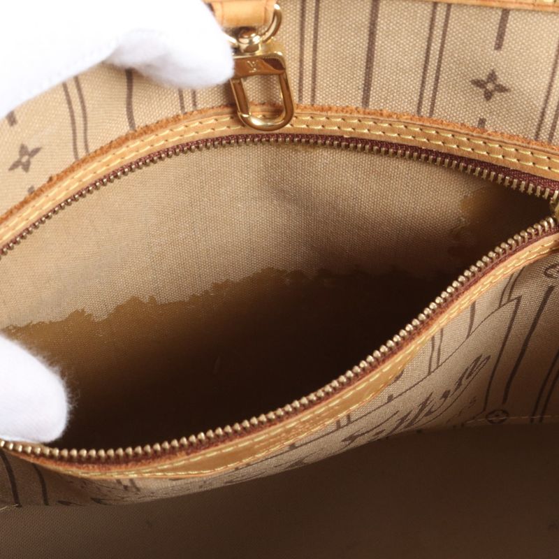 Polar Louis Vuitton Monogram Neverfull PM M40155 Leather Tote Bag Shoulder Hand