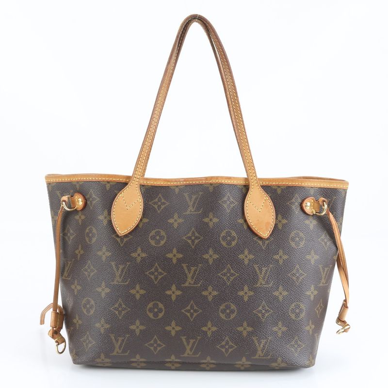 Polar Louis Vuitton Monogram Neverfull PM M40155 Leather Tote Bag Shoulder Hand