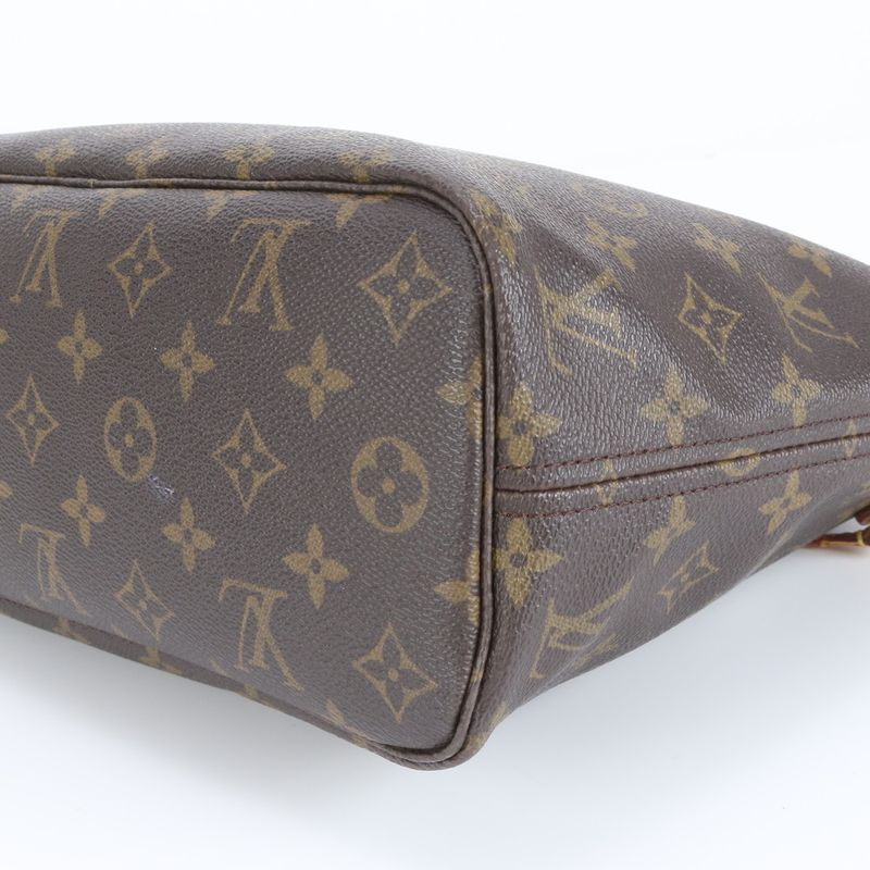 Polar Louis Vuitton Monogram Neverfull PM M40155 Leather Tote Bag Shoulder Hand