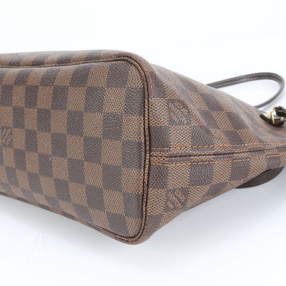 Extreme Louis Vuitton Damier Neverfull PM N40600 Leather Tote Bag Shoulder Hand