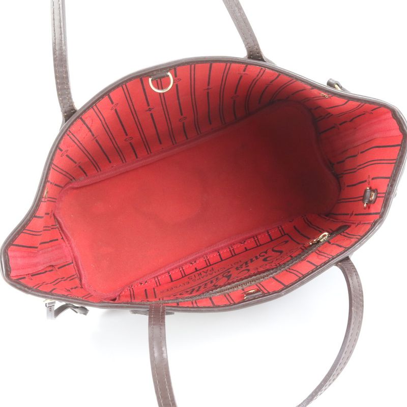 Extreme Louis Vuitton Damier Neverfull PM N40600 Leather Tote Bag Shoulder Hand