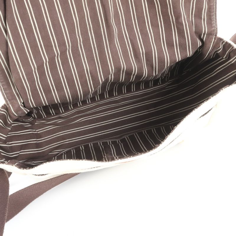 Polar Louis Vuitton Antigua Buzas PM Ecru M40042 Leather Shoulder Bag Crossbody