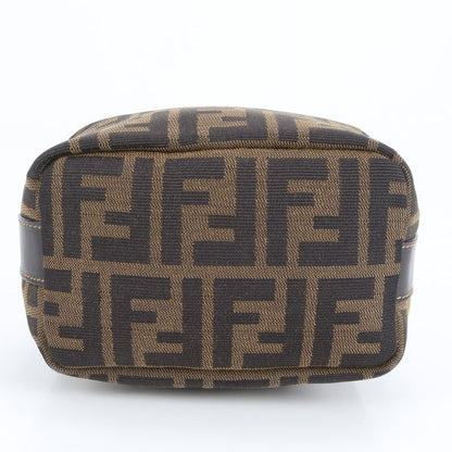 Polar Vintage Fendi Zucca Pouch Leather Mini Handbag Brown Women's CEM Dc3-5