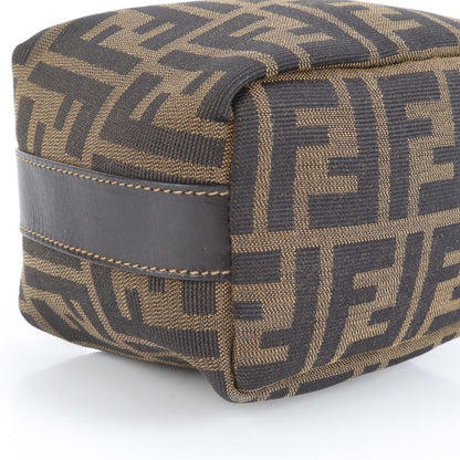 Polar Vintage Fendi Zucca Pouch Leather Mini Handbag Brown Women's CEM Dc3-5