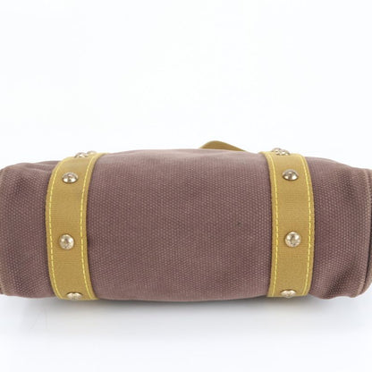 Polar Louis Vuitton Antigua Cabas MM Blanc M40086 Leather Tote Bag Shoulder