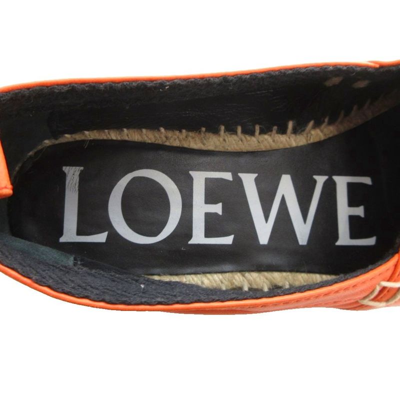 Loewe Espadrille Slip-on Anagram 36 Orange IU - GY18