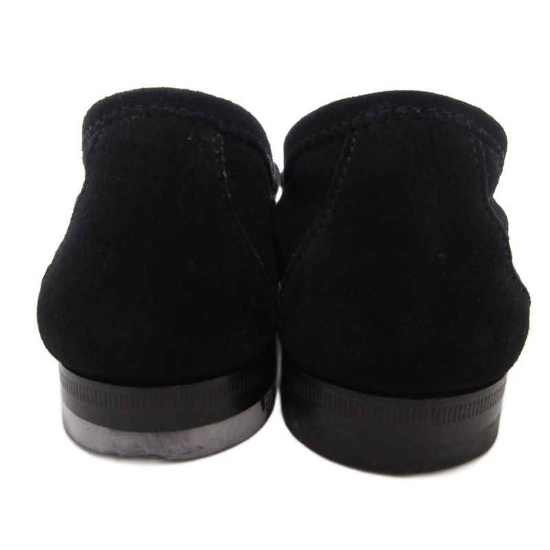 Gucci Horsebit Loafers Moccasins Suede Leather 35 Black JS - GY18