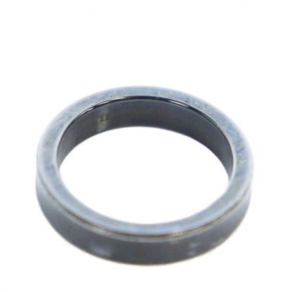 Tiffany & Co Tiffany & CO 1837 Ring Accessories Ring Logo #10 Black Rm1120r -