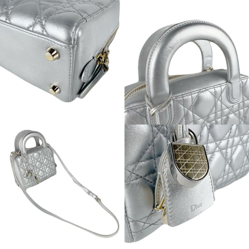 Christian Dior Shoulder Bag Handbag Lady Dior Lily