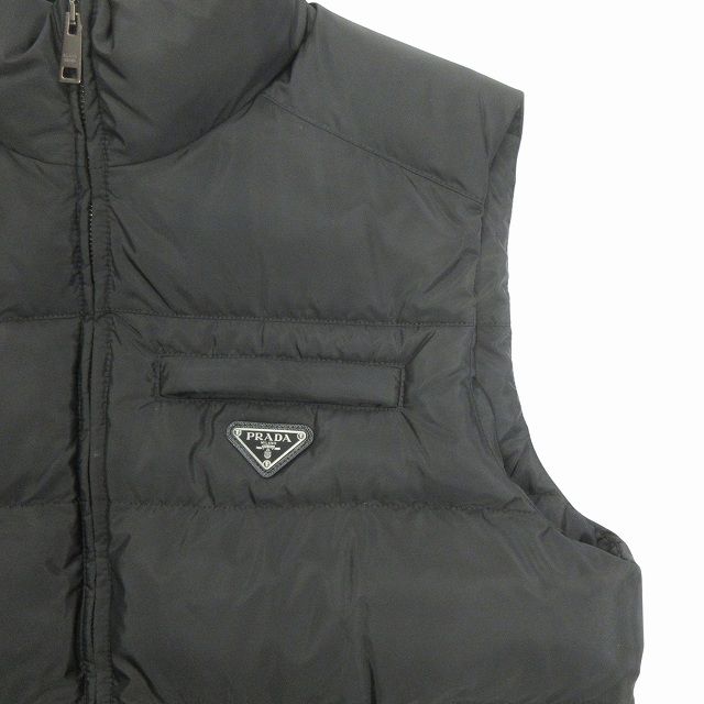 Polar Prada "padded Re-nylon Vest" Down Jacket Blouson Triangle Logo Triangle