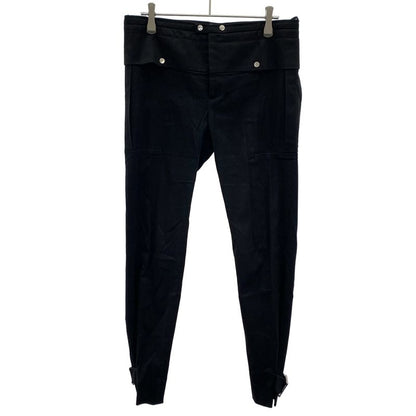 Gucci Sample 11ss Belted Slacks Pants 257092 Black 40