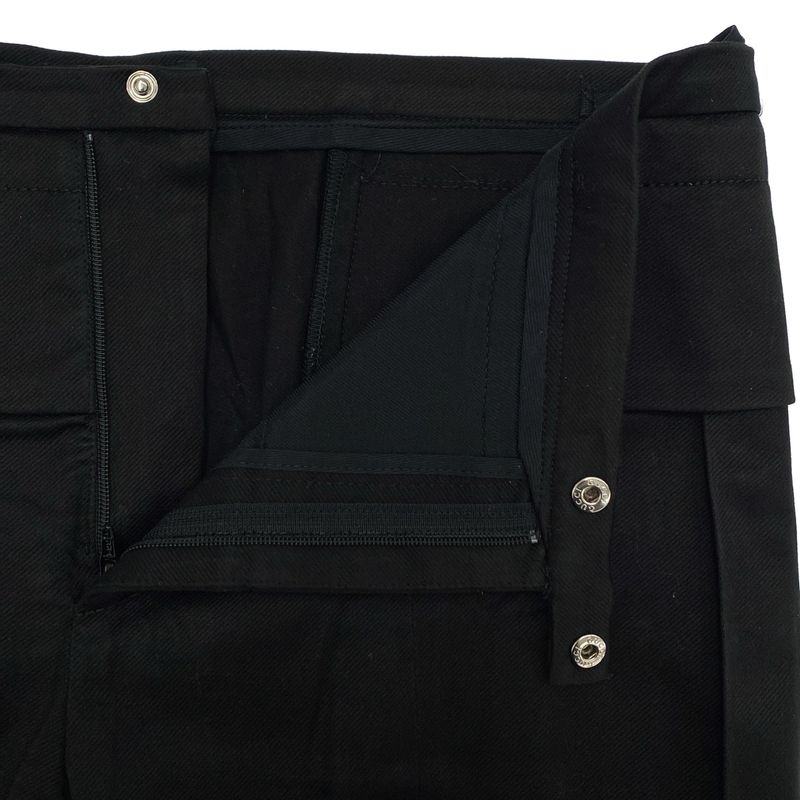 Gucci Sample 11ss Belted Slacks Pants 257092 Black 40