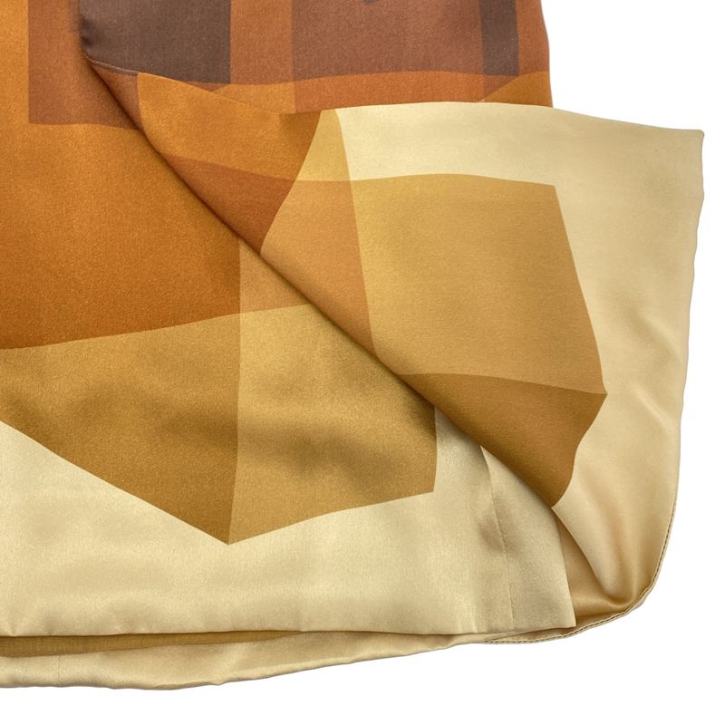 Gucci Sample 2010aw Silk Satin Dress 250317 Brown 40