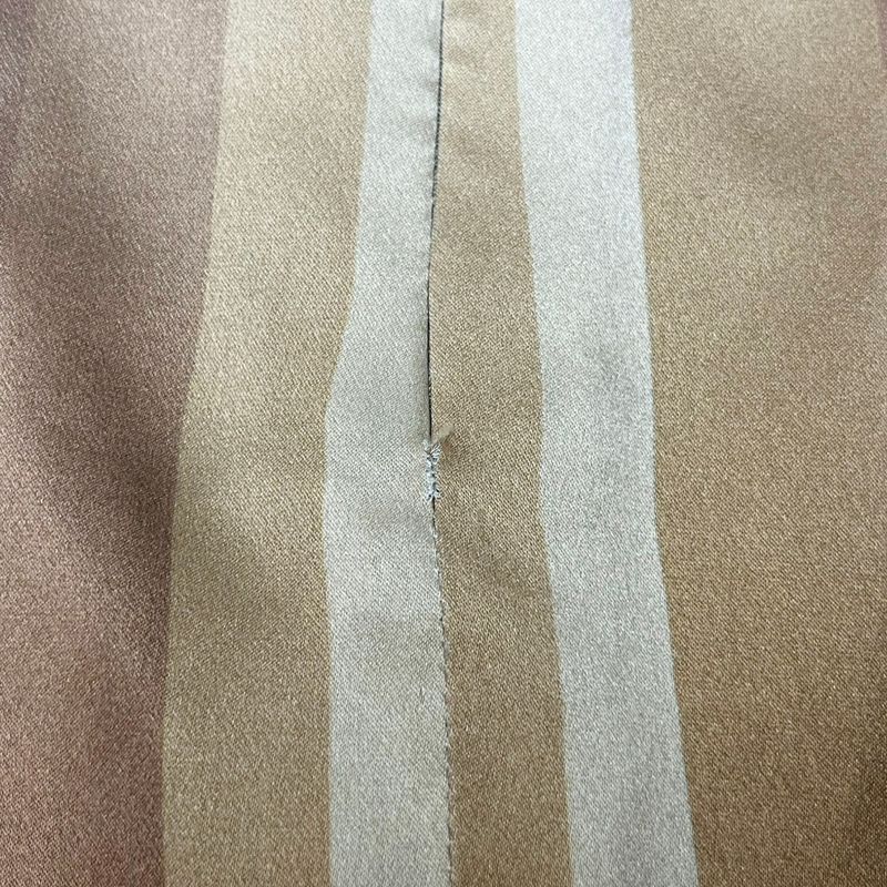 Gucci Sample 2010aw Silk Satin Dress 250317 Brown 40