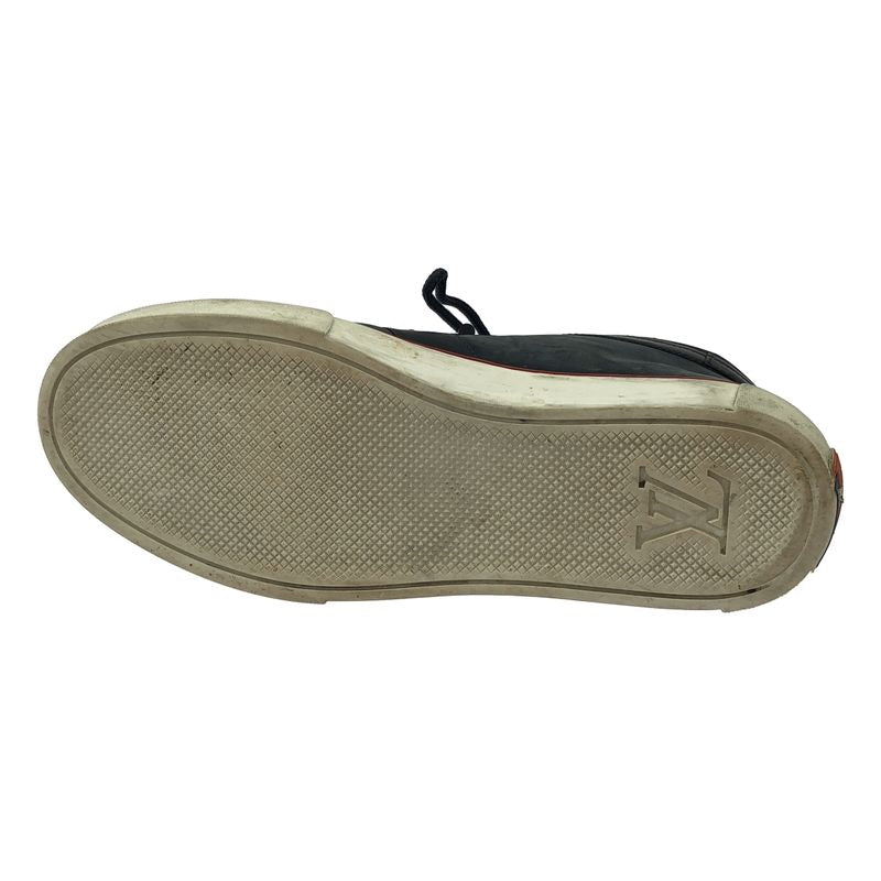 Louis Vuitton America's Cup Leather Chukka Sneakers Blue 6