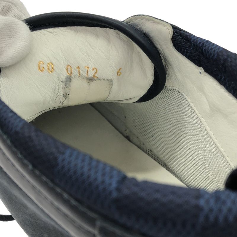Louis Vuitton America's Cup Leather Chukka Sneakers Blue 6