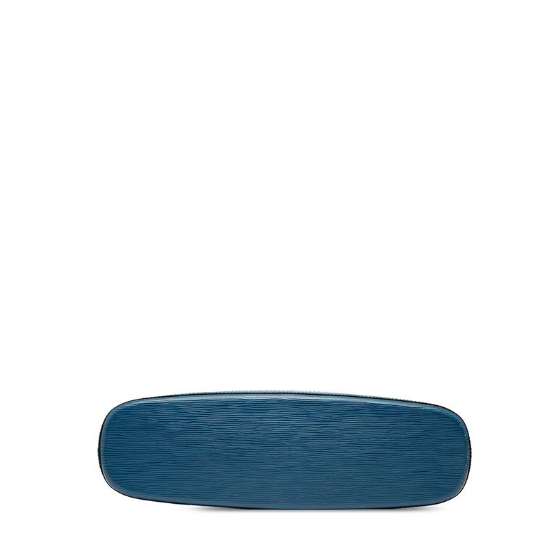 Louis Vuitton Epi Le Sac Shoulder Bag Tote Bag M52285 Toledo Blue Leather Women