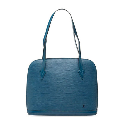 Louis Vuitton Epi Le Sac Shoulder Bag Tote Bag M52285 Toledo Blue Leather Women