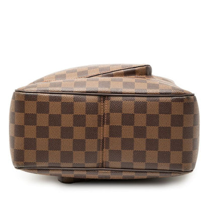 Louis Vuitton Damier Olaf MM Crossbody Shoulder Bag N41441 Brown PVC Leather