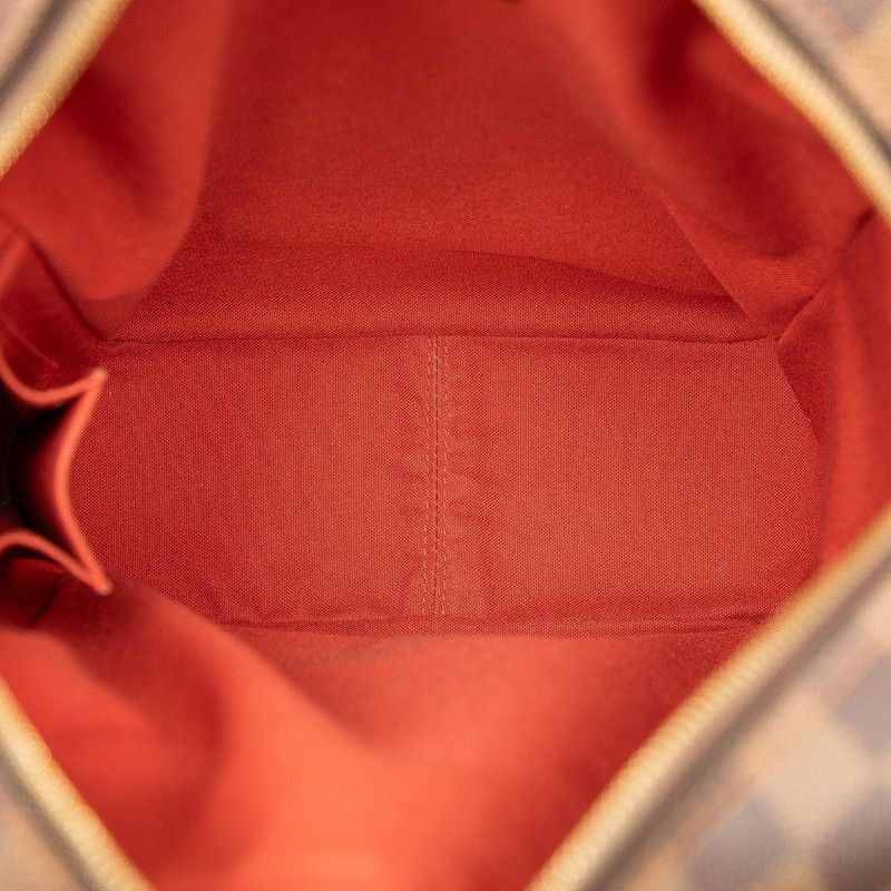 Louis Vuitton Damier Olaf MM Crossbody Shoulder Bag N41441 Brown PVC Leather