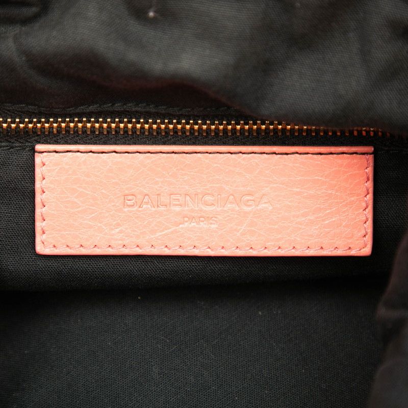 Balenciaga Giant Mini Pom Handbag Shoulder Bag 2WAY 285439 Pink Leather Women