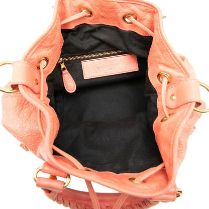 Balenciaga Giant Mini Pom Handbag Shoulder Bag 2WAY 285439 Pink Leather Women