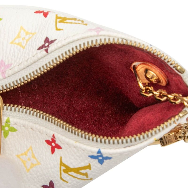 Louis Vuitton Monogram Multicolor Berline M58028 White Multicolor PVC Leather