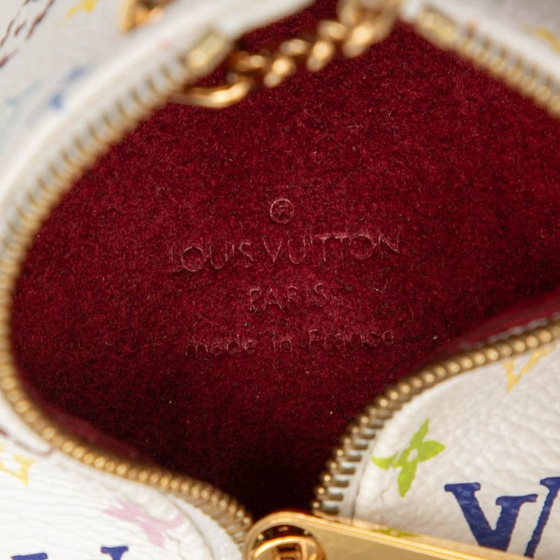 Louis Vuitton Monogram Multicolor Berline M58028 White Multicolor PVC Leather