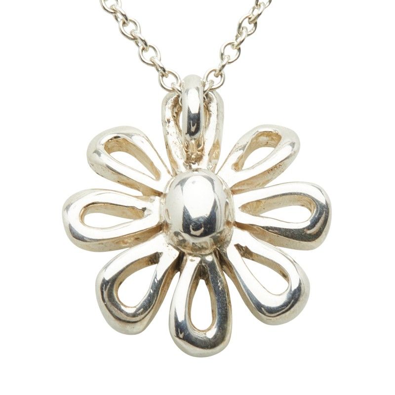 Tiffany & Co Daisy Flower Sv925 Silver Ladies Tiffany & Co