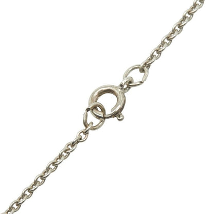Tiffany & Co Vintage Heart Ribbon Pendant Necklace Sv925 Silver 18K Yellow Gold
