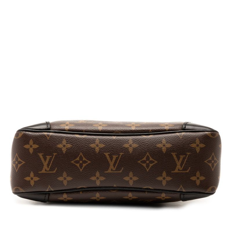 Louis Vuitton Monogram Odeon NM PM Crossbody Shoulder Bag M45353 Brown Black