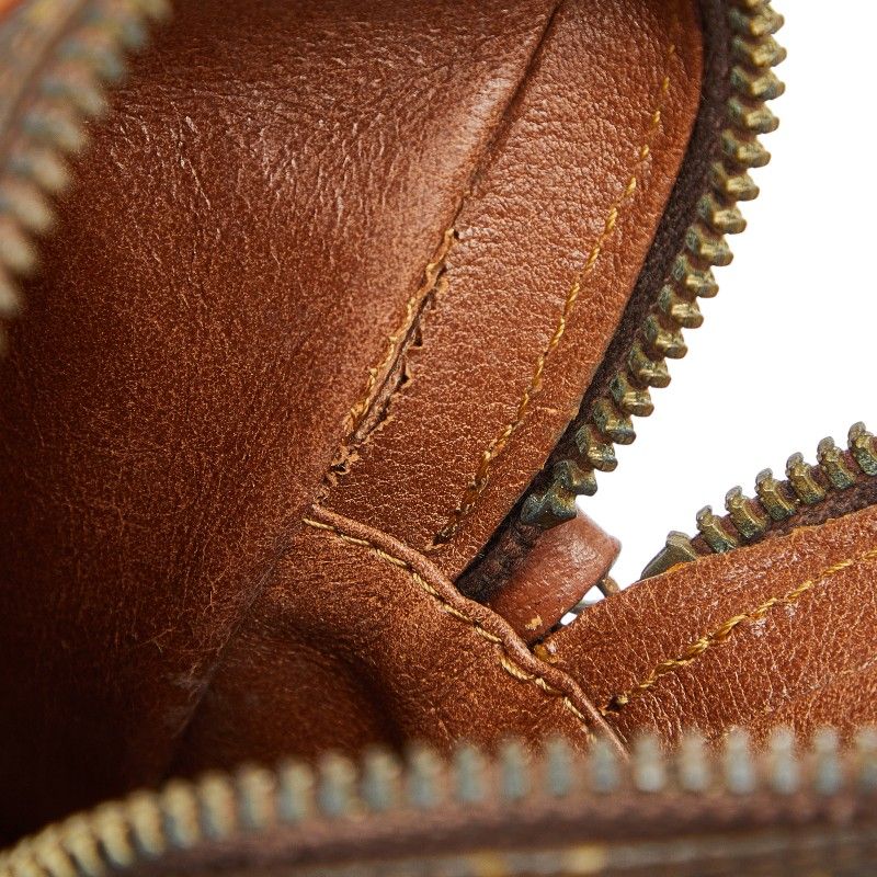 Louis Vuitton Monogram Mini Danube Crossbody Shoulder Bag M45268 Brown PVC